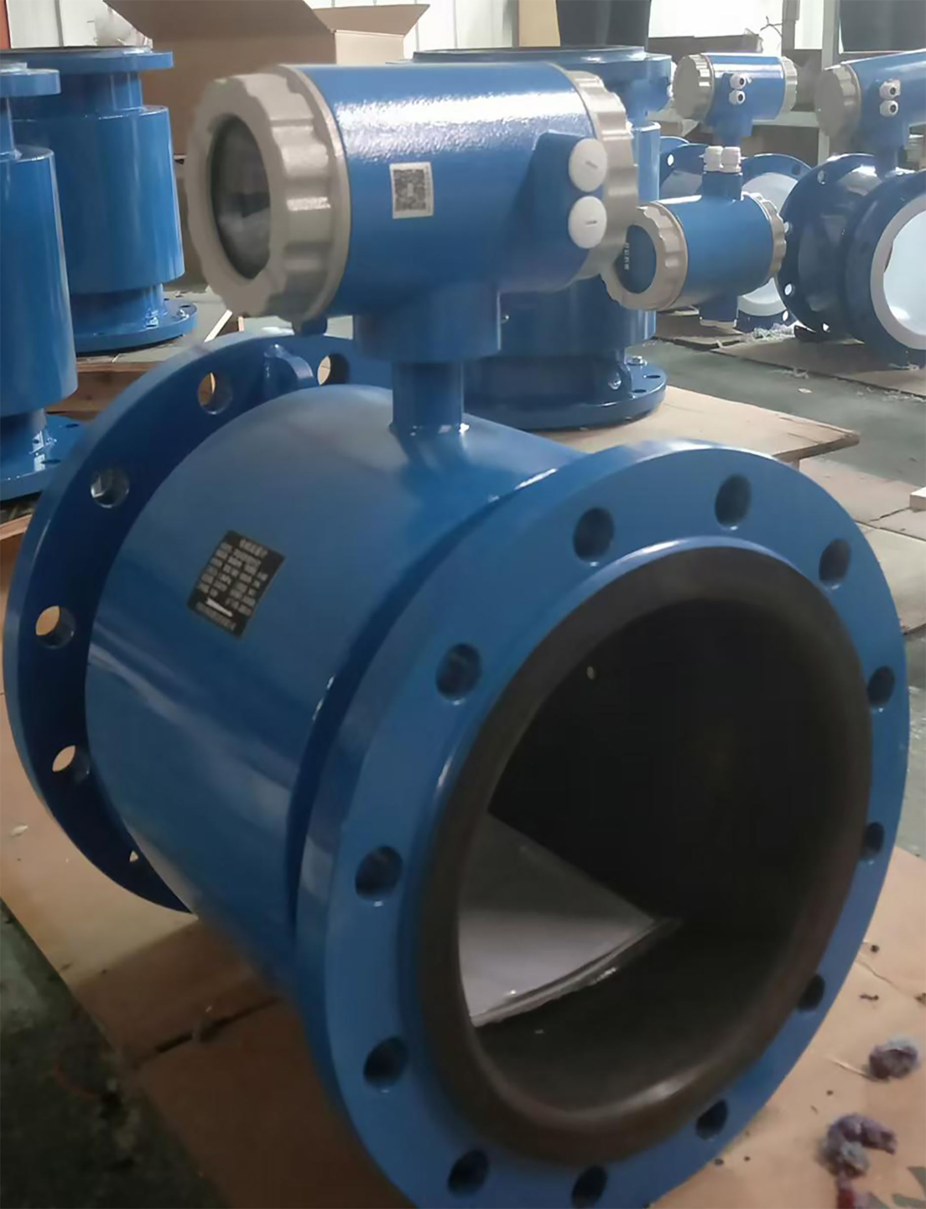 DN250電池供電電磁流量計發(fā)往貴州赤水